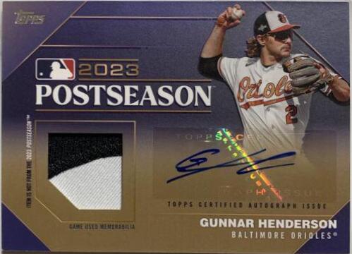 Gunnar Henderson [Gold] #PPAR-GH