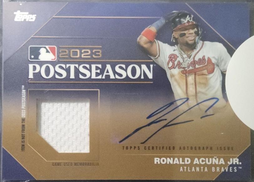 Ronald Acuna Jr. [Gold] #PPAR-RAJ