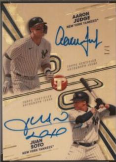 Juan Soto / Aaron Judge [Red Refractor] #PPDA-JS