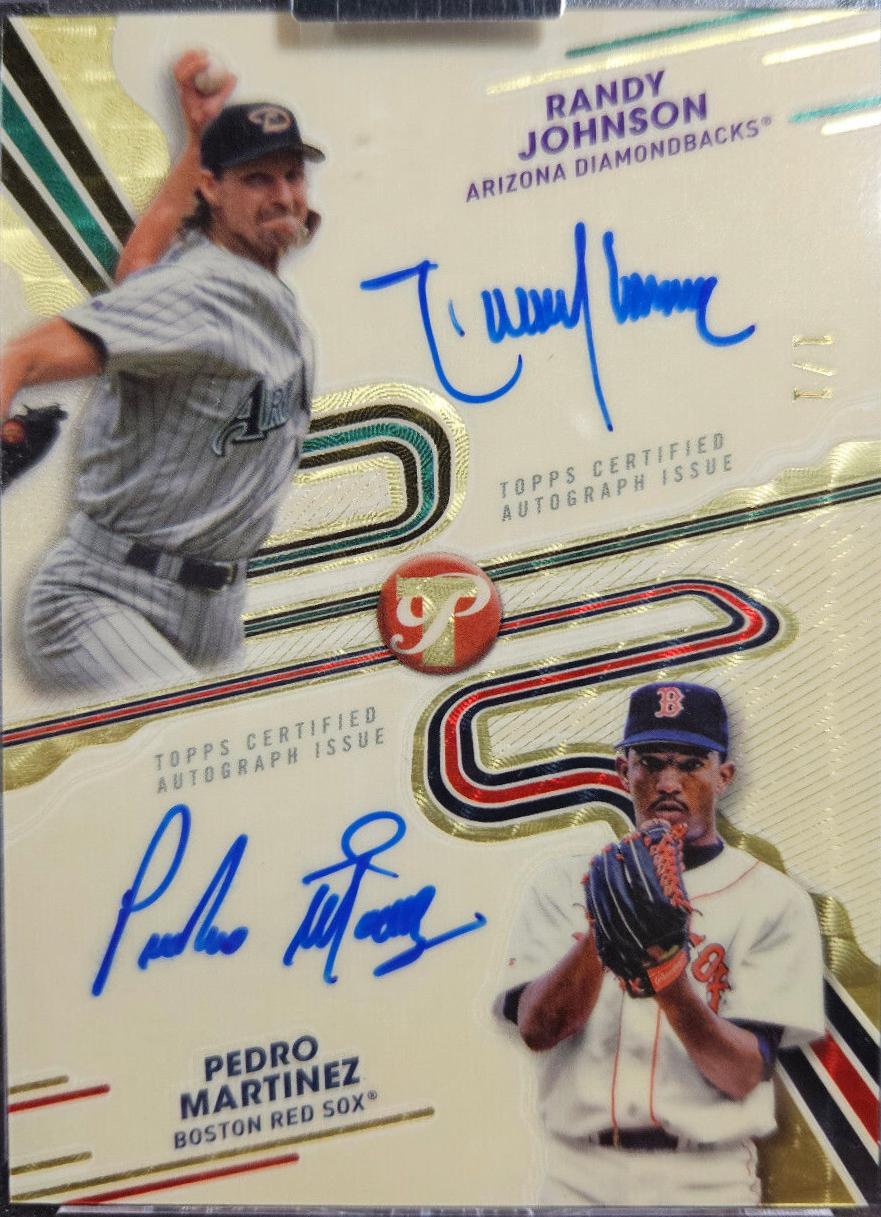 Randy Johnson / Pedro Martinez [Superfractor] #PPDA-JM