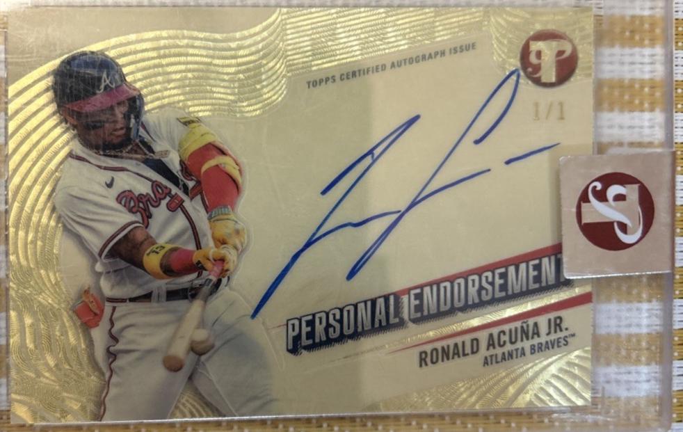 Ronald Acuna Jr. [Superfractor] #PEA-RA