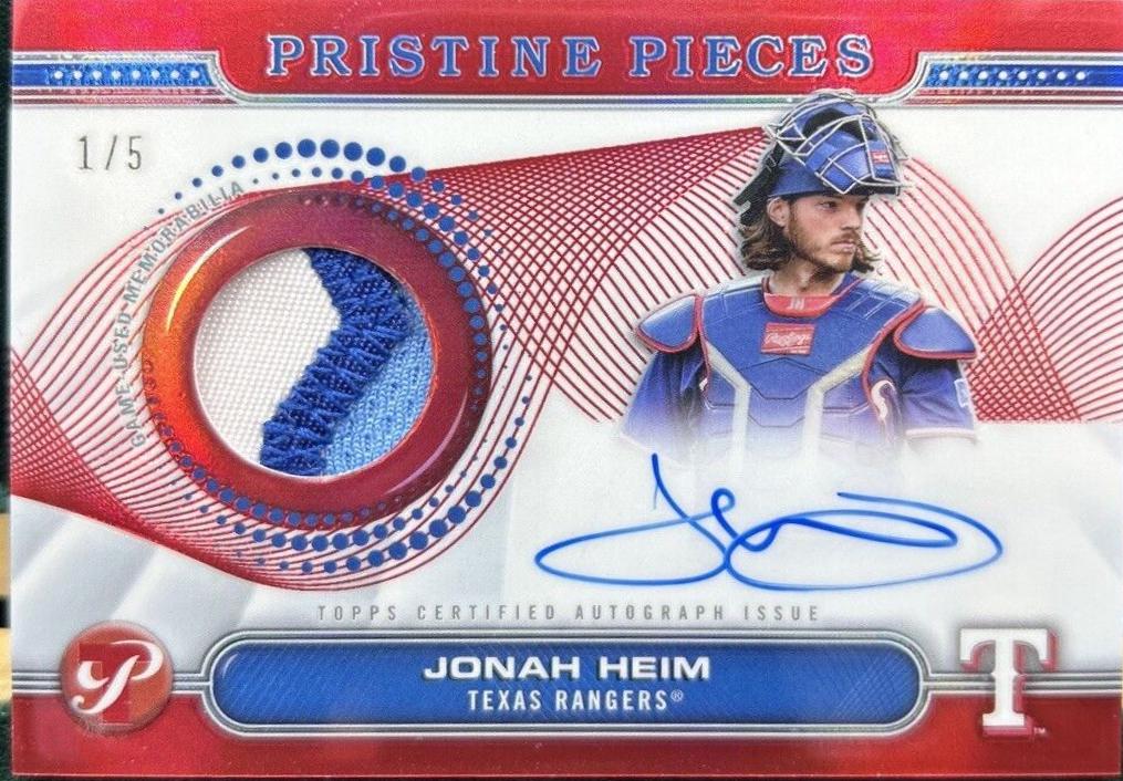 Jonah Heim [Red Refractor] #PPAR-JH