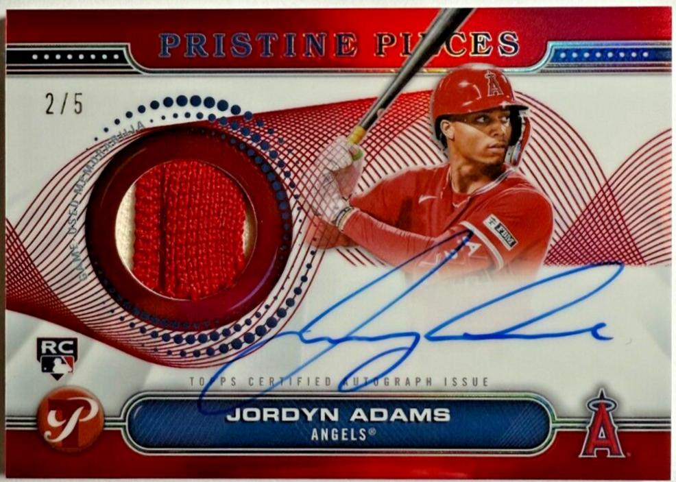 Jordyn Adams [Red Refractor] #PPAR-JAD