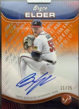 Bryce Elder [Orange Refractor] #PPA-BE