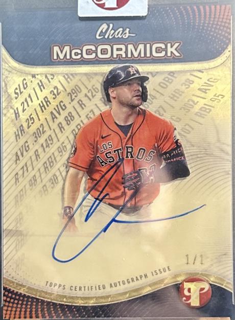 Chas McCormick [Superfractor] #PPA-CM