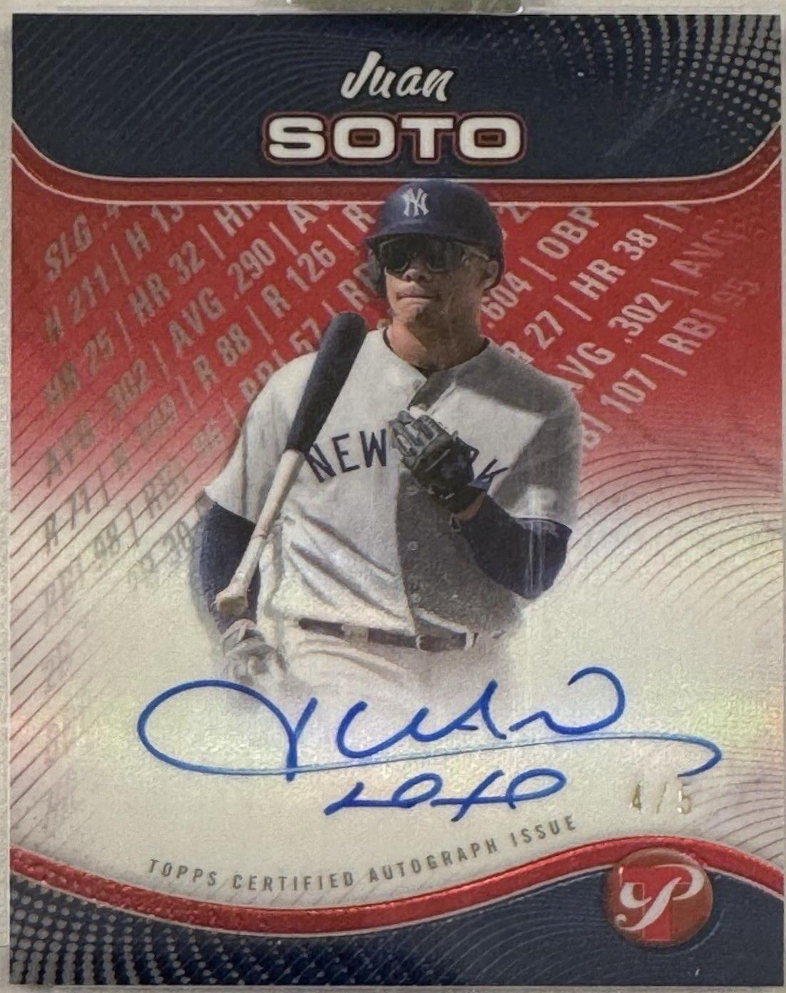 Juan Soto [Red Refractor] #PPA-JS
