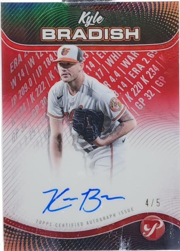 Kyle Bradish [Red Refractor] #PPA-KB