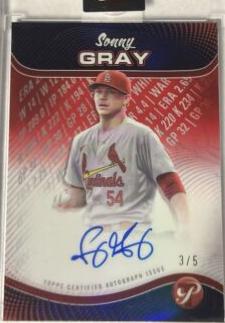 Sonny Gray [Red Refractor] #PPA-SG