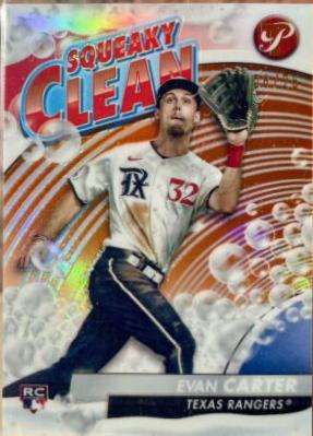 Evan Carter [Orange Refractor] #SQ-12