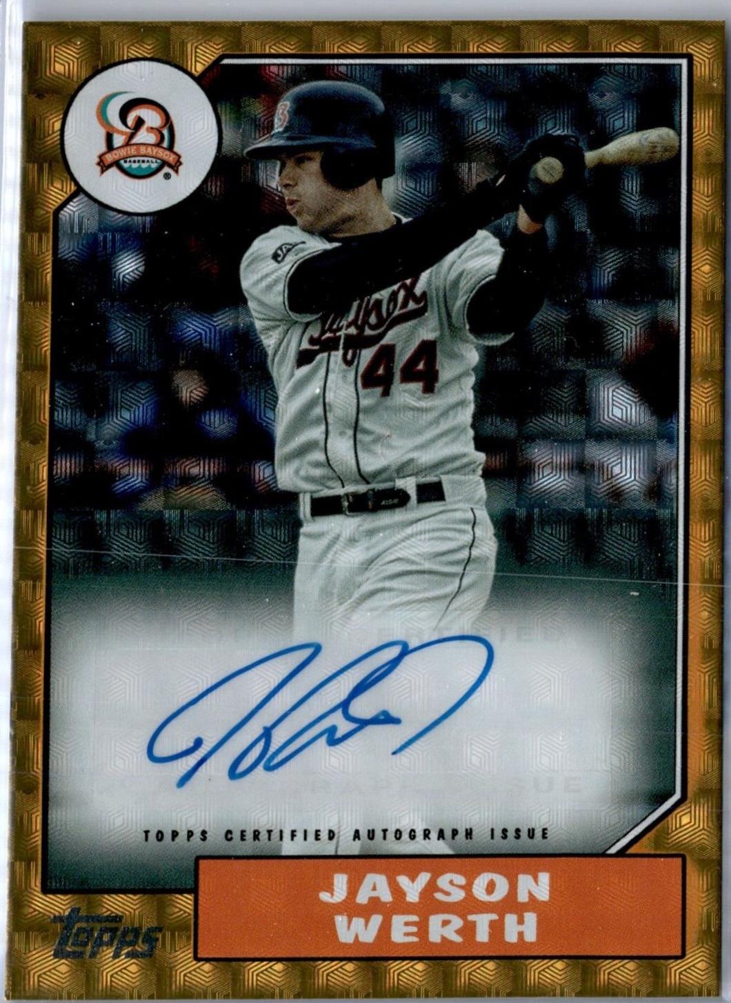 Jayson Werth #MILB-JW