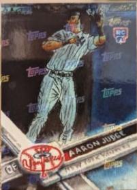 Aaron Judge [Topps Logo Laminate] #11