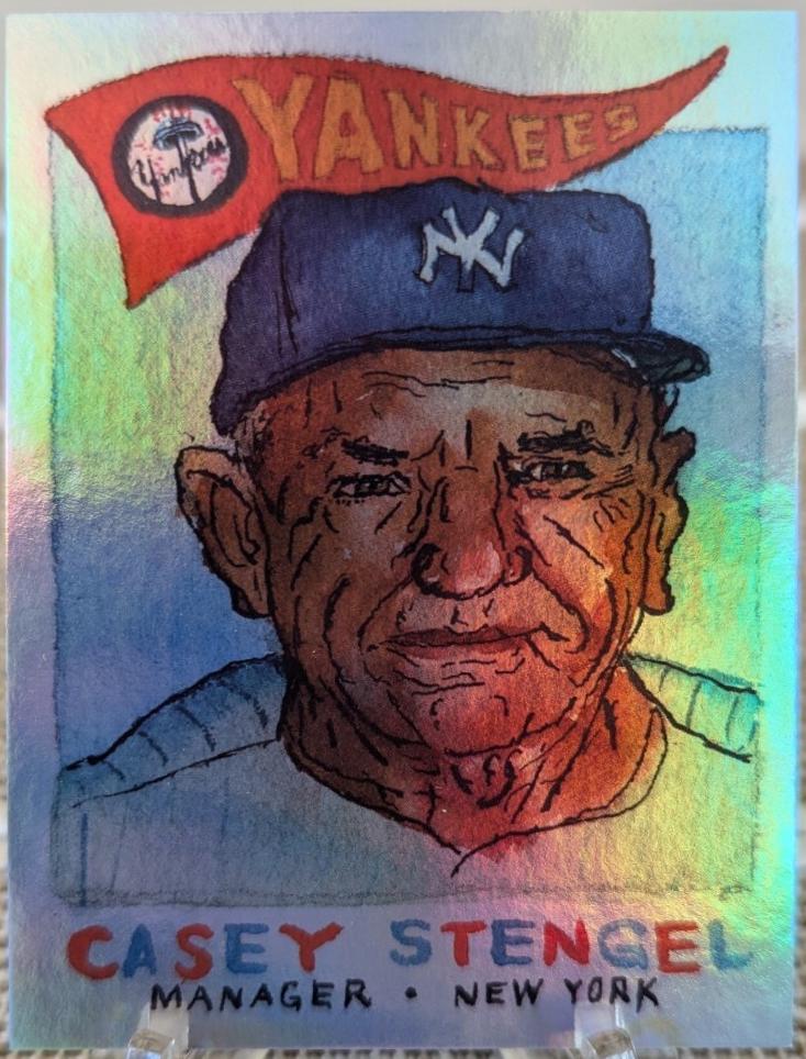 Casey Stengel [Rainbow Foil] #86