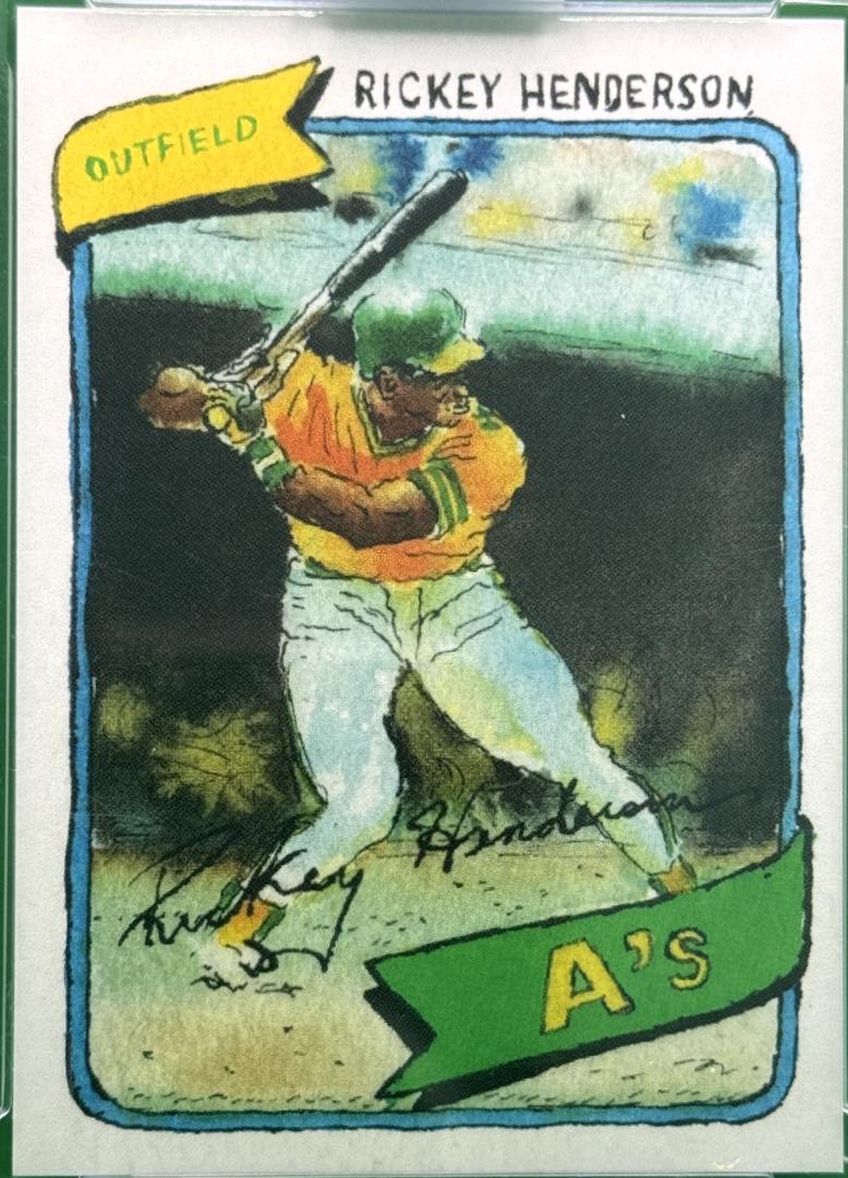 Rickey Henderson [Premium 5] #88