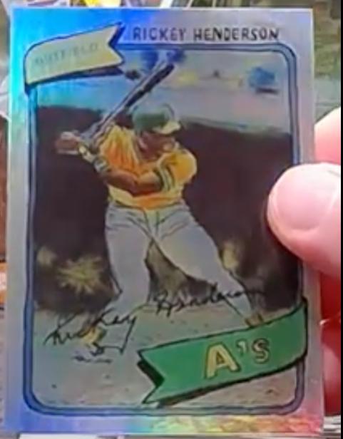 Rickey Henderson [Rainbow Foil] #88