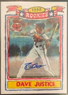 Dave Justice [Canvas Stock] #89D