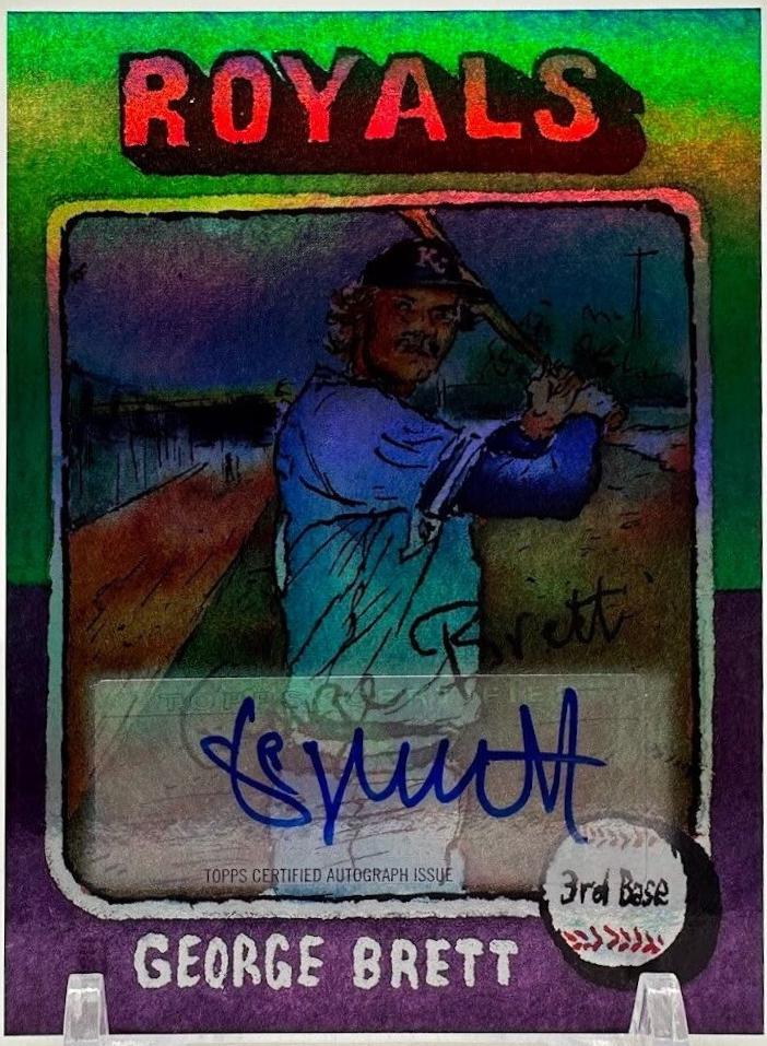 George Brett [Rainbow Foil] #2E