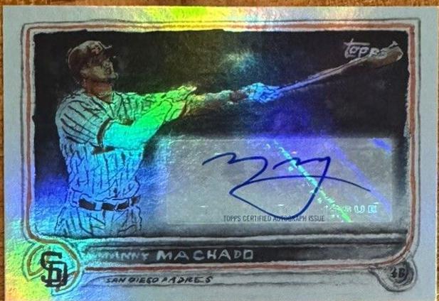 Manny Machado [Rainbow Foil] #36E