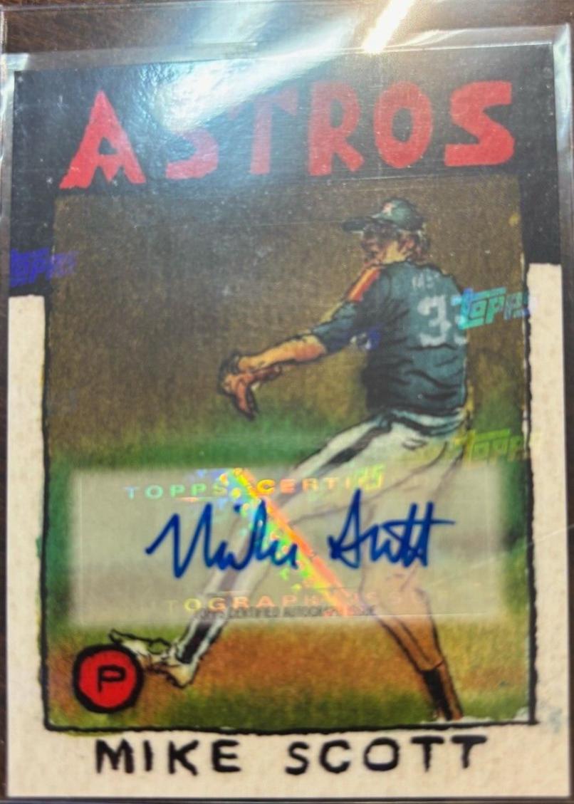 Mike Scott [Topps Logo Laminate] #14C