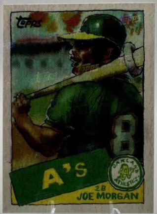 Joe Morgan [Topps Logo Laminate] #T-10