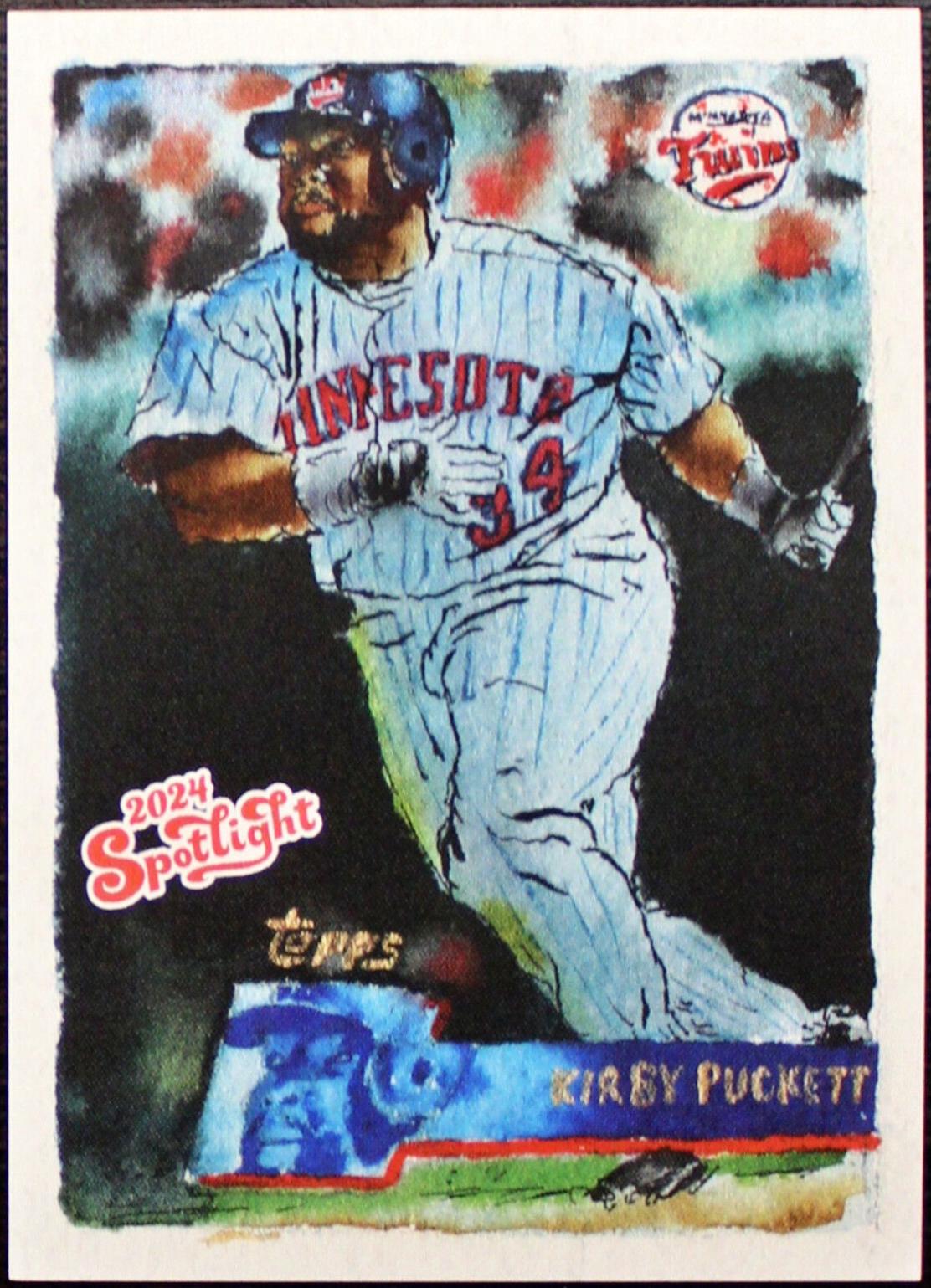 Kirby Puckett [Spotlight Stamp] #T-5