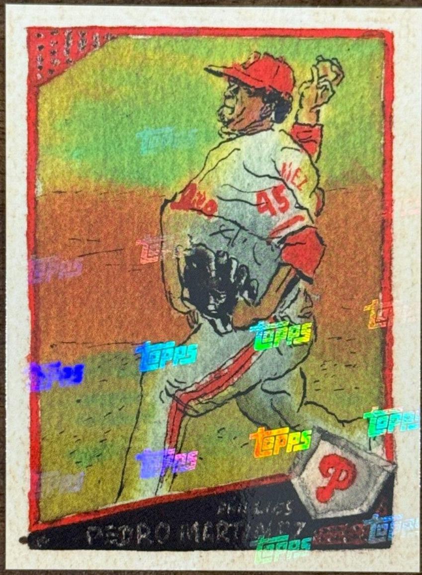 Pedro Martinez [Topps Logo Laminate] #T-8