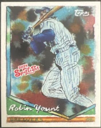 Robin Yount [Spotlight Stamp] #T-3