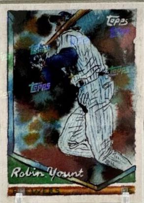Robin Yount [Topps Logo Laminate] #T-3