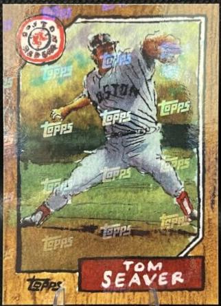 Tom Seaver [Topps Logo Laminate] #T-6
