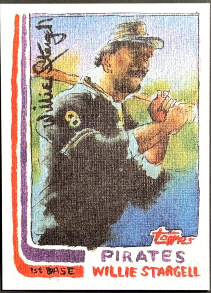 Willie Stargell [Canvas Stock] #T-9