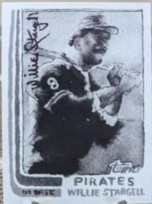 Willie Stargell [Grayscale Filter] #T-9