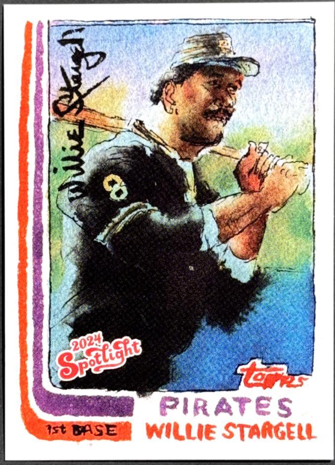Willie Stargell [Spotlight Stamp] #T-9
