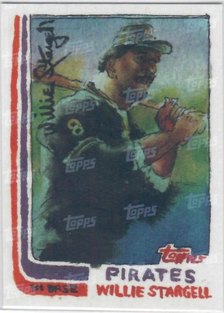 Willie Stargell [Topps Logo Laminate] #T-9
