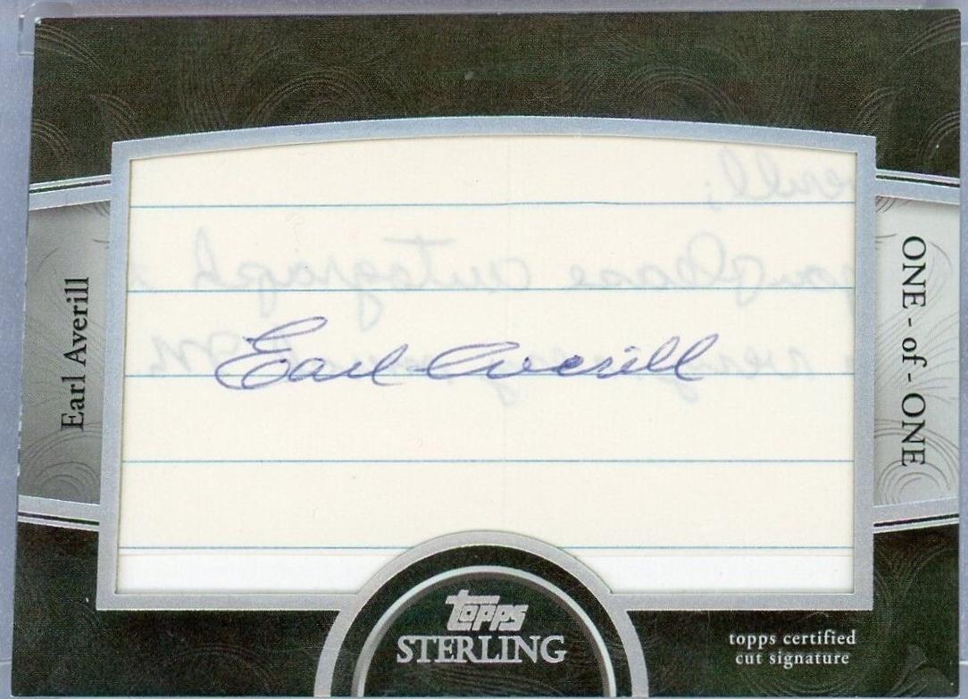 Earl Averill #SCS-EAV