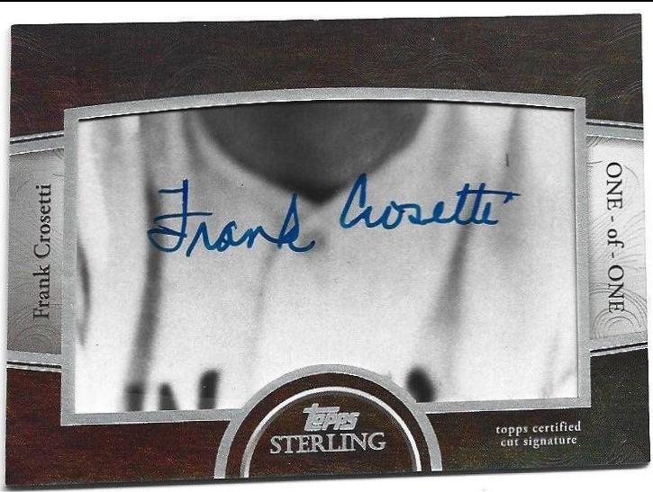 Frank Crosetti #SCS-FC