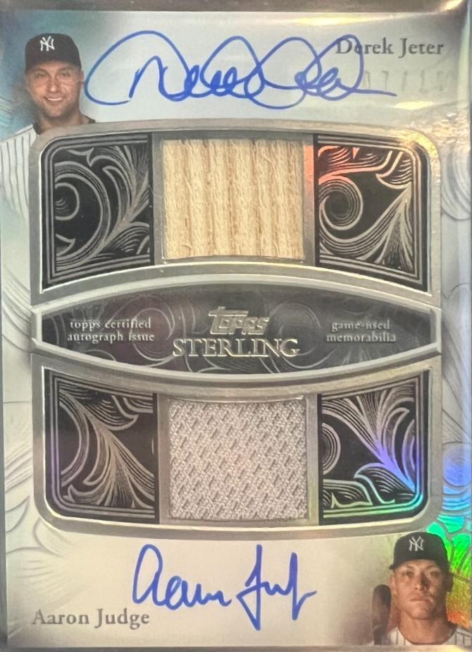 Derek Jeter / Aaron Judge #SDAR-JJ