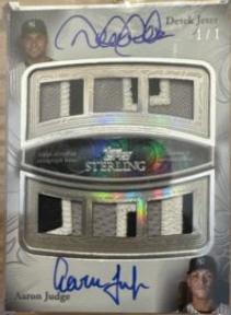 Derek Jeter / Aaron Judge [Silver] #SDAR-JJ