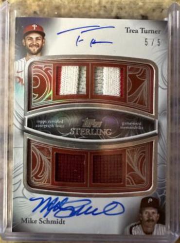 Mike Schmidt / Trea Turner [Red] #SDAR-TS