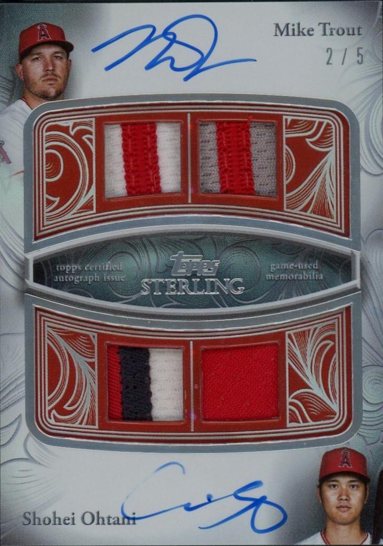 Shohei Ohtani / Mike Trout [Red] #SDAR-OW