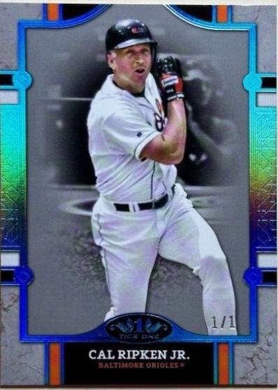 Cal Ripken Jr. [Holo Platinum Blue Foil] #8