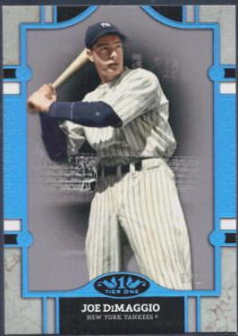 Joe Dimaggio [Holo Platinum Blue Foil] #5