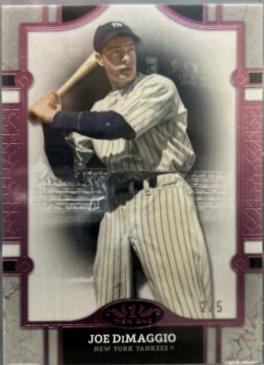 Joe Dimaggio [Pink Foil] #5