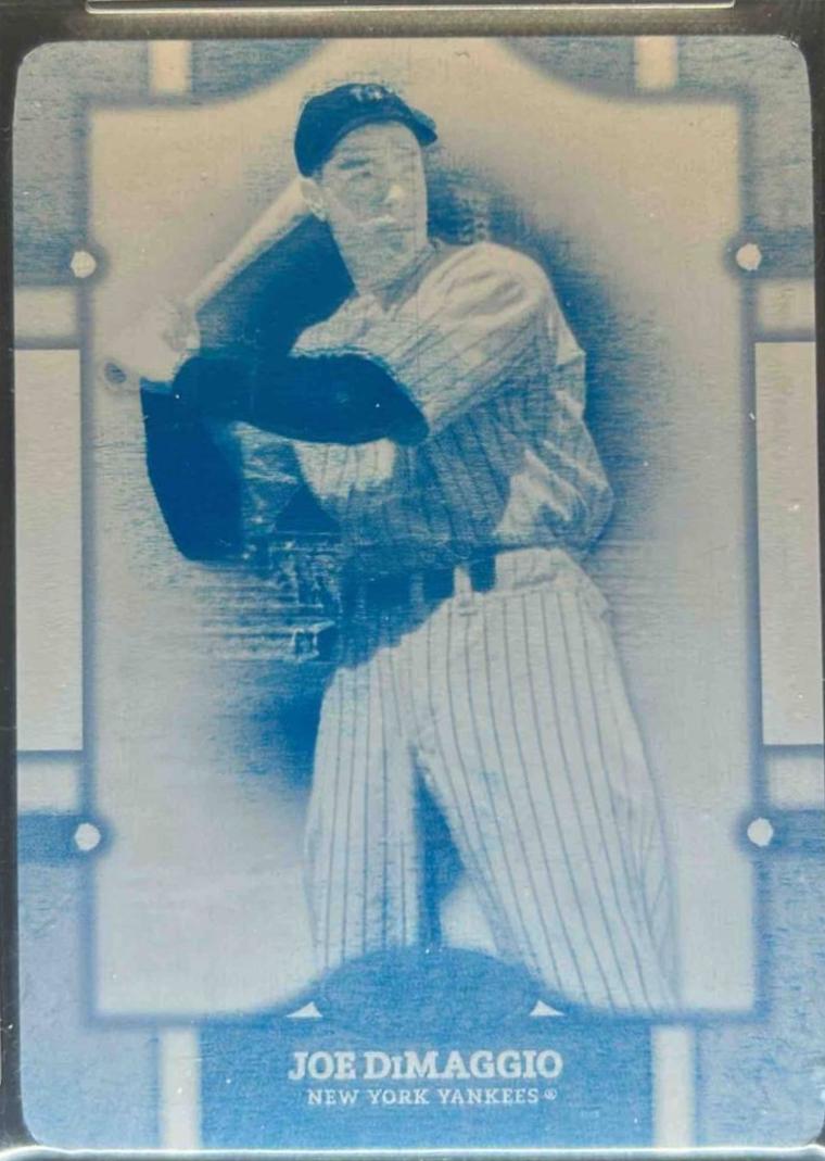Joe Dimaggio [Printing Plate] #5
