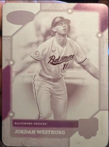 Jordan Westburg [Printing Plate] #92