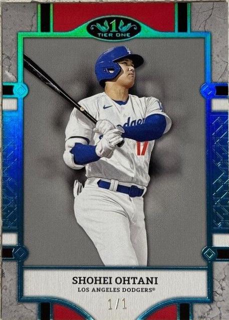 Shohei Ohtani [Holo Platinum Blue Foil] #21