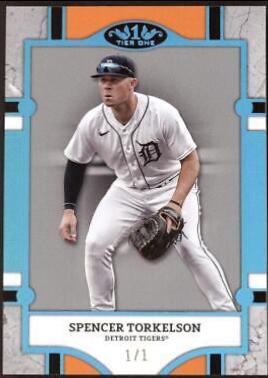 Spencer Torkelson [Holo Platinum Blue Foil] #40
