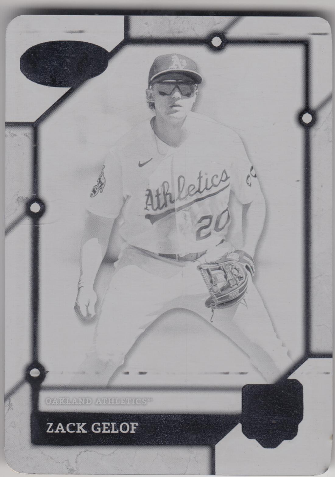 Zack Gelof [Printing Plate] #87