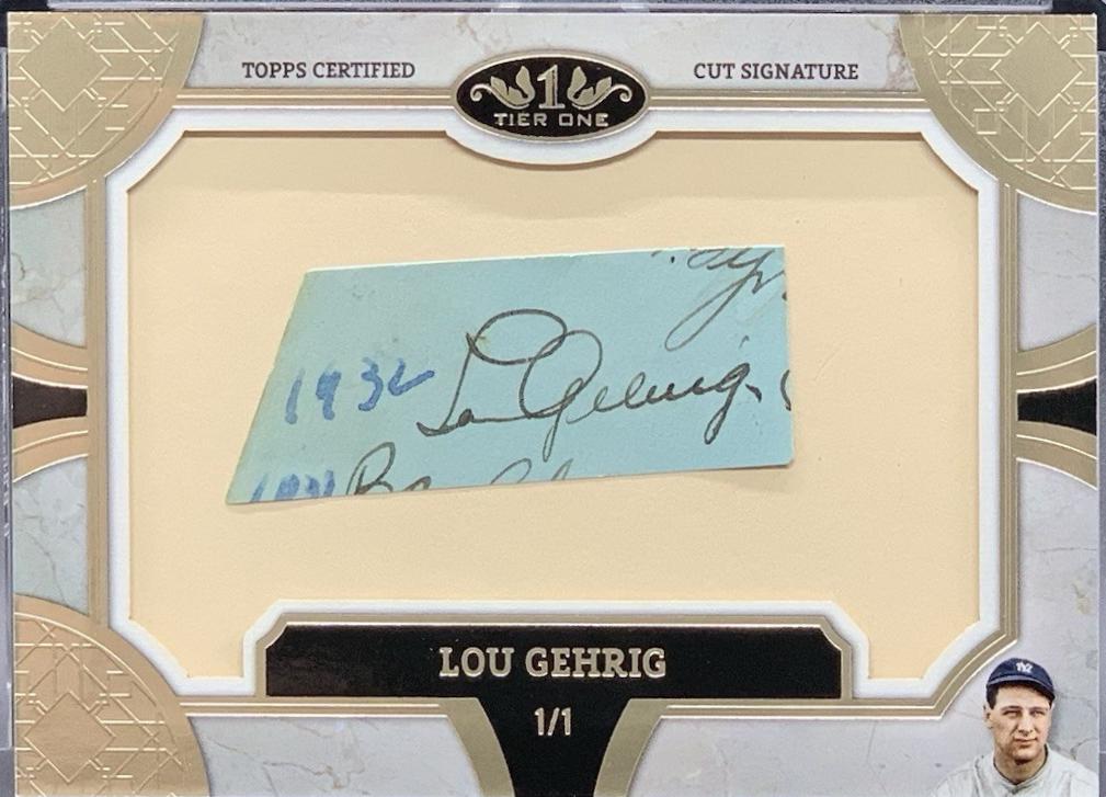 Lou Gehrig #T1CS-LG