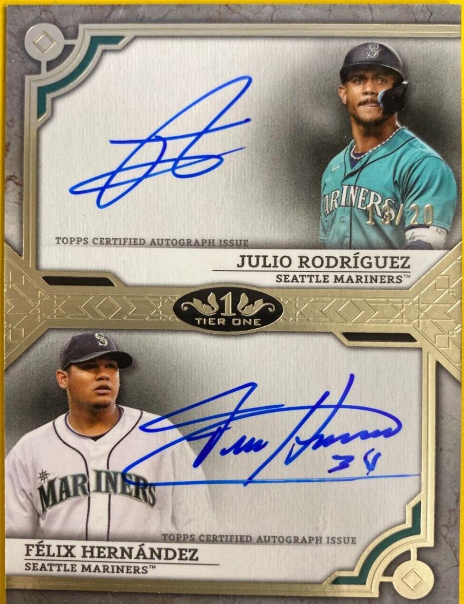 Felix Hernandez / Julio Rodriguez #DA-RH