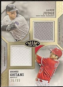 Shohei Ohtani / Aaron Judge [Patch] #DPR-JO