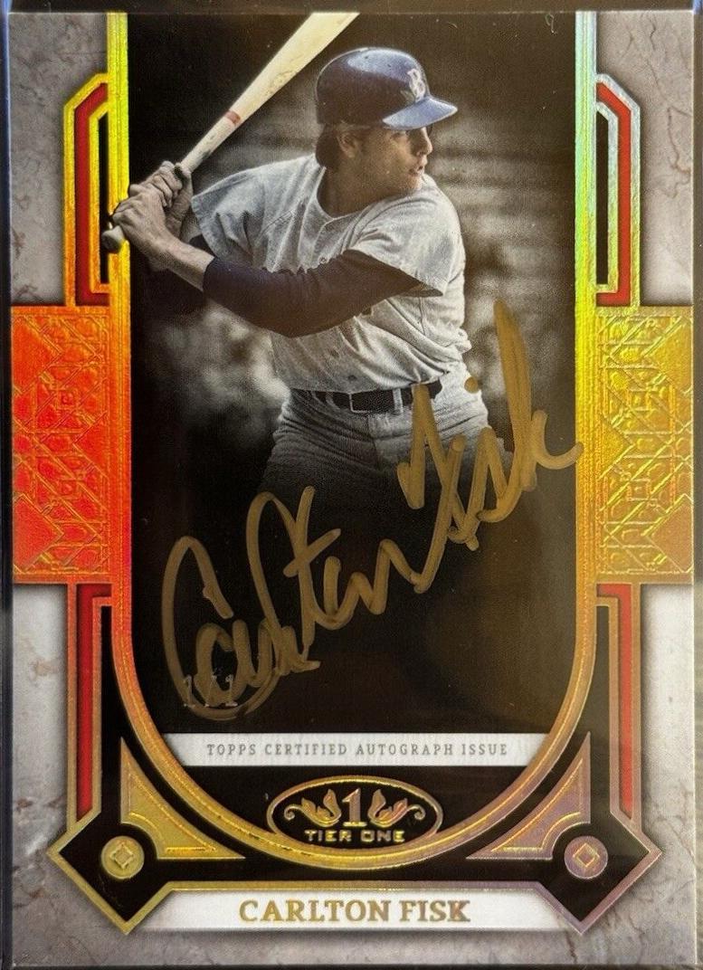 Carlton Fisk [Holo Gold Foil] #PPA-CF